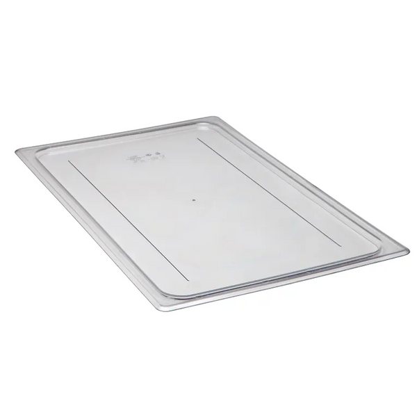 Cambro 1/3 Size Clear Polycarbonate Flat Lid, Each