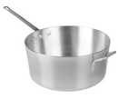Thunder 10 qt, 12-3/4" Diameter x 5-3/4" Height, Sauce Pan, Aluminum, 2.6mm Thickness with 10" Plated Iron Handle, Mirror-Finished, NSF, Each