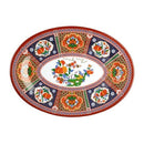 Thunder 8" X 6" X 5/8", Platter, Peacock, Melamine, Dozen