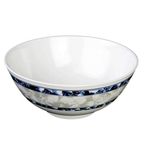 Thunder 56 Oz, 8" Diameter X 3-1/2" Height, Rice Bowl, Blue Dragon, Melamine, Dozen