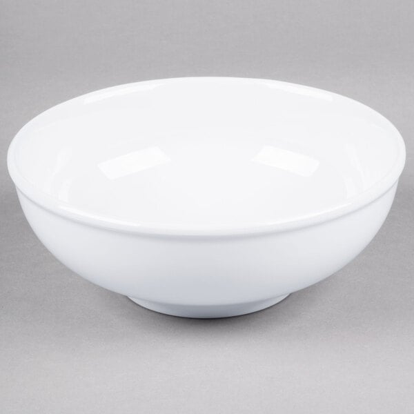 Thunder 38 Oz, 7-3/8" Diameter X 2-3/4" Deep, Pho Noodle Bowl, Imperial White, Melamine,, Dozen