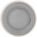 Thunder 11-3/4" Diameter X 1" Height, Wide Rim Dinner Plate, Graham, Melamine, Dozen
