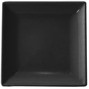 Thunder 4-1/2" X 4-1/2", 1/2" Deep, Square Plate, Classic Black, Melamine, Dozen