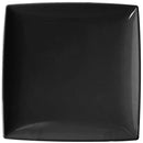 Thunder 6" X 6", 1/2" Deep, Square Plate, Classic Black, Melamine, Dozen