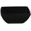 Thunder 2-1/2 Oz, 2-5/8" X 2-5/8", 1-3/8" Deep, Square Bowl, Classic Black, Melamine, Dozen