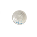 Thunder 6-1/2" Diameter X 1-1/8" Height, Soup Plate, Blue Bamboo, Melamine, Dozen