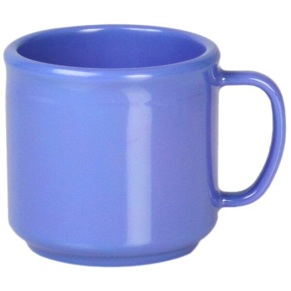 Thunder 10 Oz Mug, 3-3/8" Diameter X 3-1/8" Height, Purple Color, Melamine, Dozen