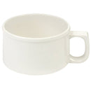 Thunder 10 Oz, 4" Diameter X 2-3/8" Height, Soup Mug, Ivory Color, Melamine, Dozen