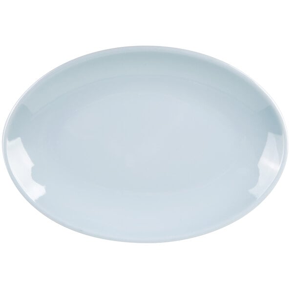 Thunder 8-1/8" X 5-3/8" X 3/4", Platter, Blue Jade, Melamine, Dozen