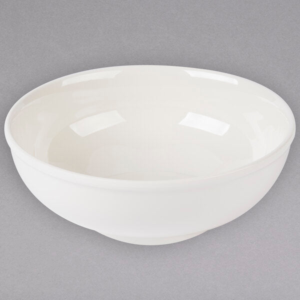 Thunder 38 Oz, 7-3/8" Diameter X 2-3/4" Deep, Pho Noodle, Ivory Color, Melamine, Dozen
