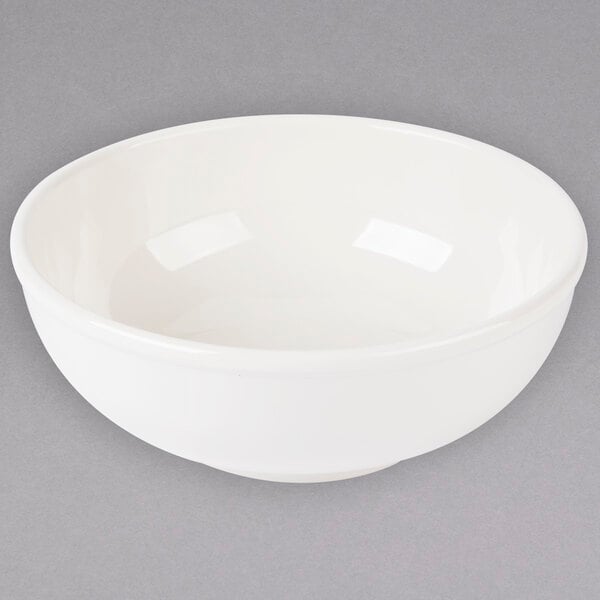 Thunder 58 Oz, 8-1/4" Diameter X 3-1/4" Deep, Pho Noodle Bowl, Ivory Color, Melamine, Dozen