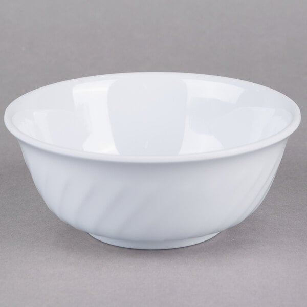 Thunder 21 Oz, 6" Diameter X 2-1/2" Height, Swirl Bowl, Imperial, Melamine, Dozen