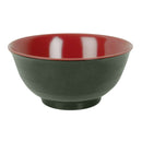 Thunder 24 Oz, 6-1/8" Diameter X 3-1/8" Height, Soup Bowl, Two Tone (Black & Red), Melamine, Dozen