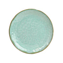 Thunder 6" Diameter X 1" Height, Lotus Shape Plate, Seaside, Melamine, Dozen