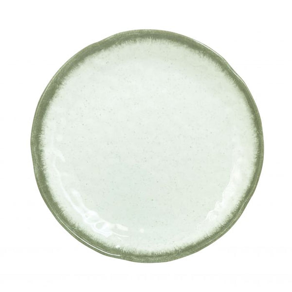 Thunder 6" Diameter X 1" Height, Lotus Shape Plate, Victoria, Melamine, Dozen