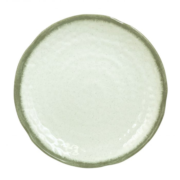 Thunder 7-1/4" Diameter X 1-1/4" Height, Lotus Shape Plate, Victoria, Melamine, Dozen