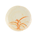 Thunder 16" Diameter X 1-7/8" Height, Lotus Shape Plate, Gold Orchid, Melamine, Dozen