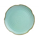 Thunder 16" Diameter X 1-7/8" Height, Lotus Shape Plate, Seaside, Melamine, Dozen