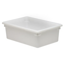 Cambro 18" x 26" x 12" Poly Food Storage Box, White, Each