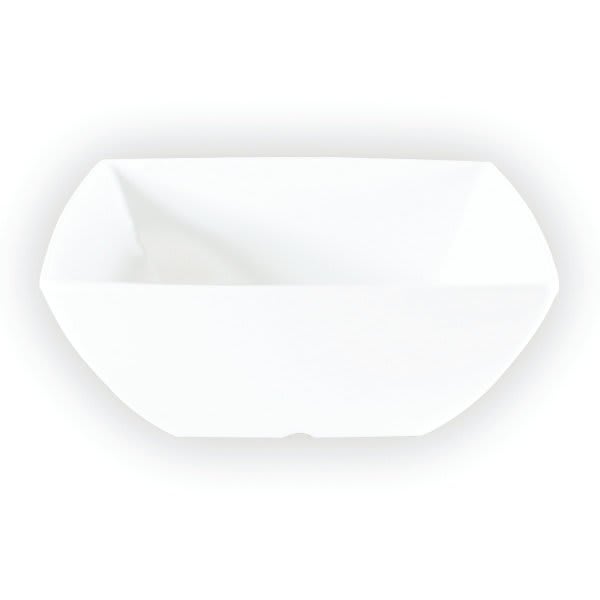 Thunder 2-1/2 Oz, 2-5/8" X 2-5/8", 1-3/8" Deep, Square Bowl, Classic White, Melamine, Dozen