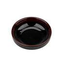 Thunder 6 Oz, 4-1/2" Diameter X 1-1/8" Height, Flat Base Bowl, Tenmoku, Melamine, Dozen