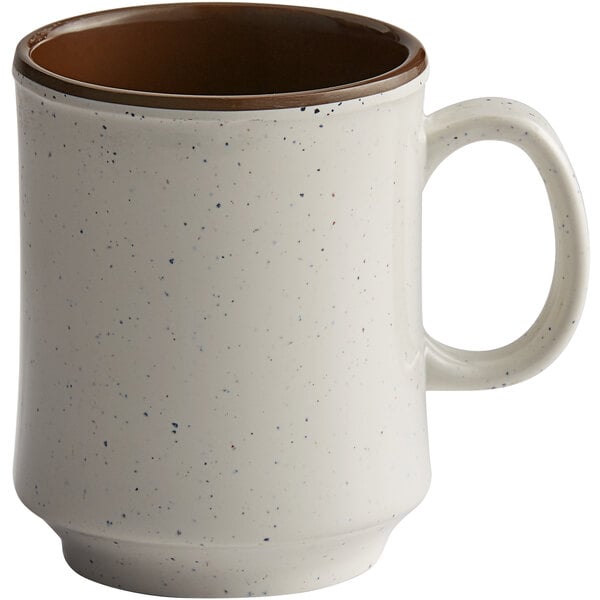 Thunder 9 Oz, 3" Diameter X 3-3/4" Height, Two-Tone Cup, Arcadia, Melamine, Dozen
