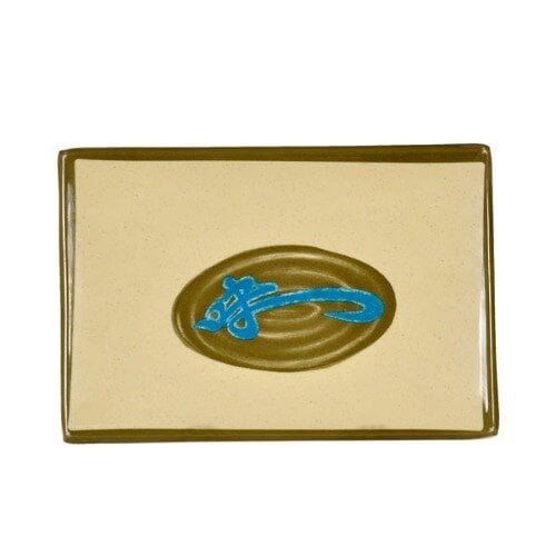 Thunder 8-1/4" X 5-5/8" X 1", Barbecue Plate, Wei, Melamine, Dozen