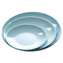 Thunder 13-3/4" Diameter X 1-3/8" Height, Round Plate, Blue Jade, Melamine, Dozen