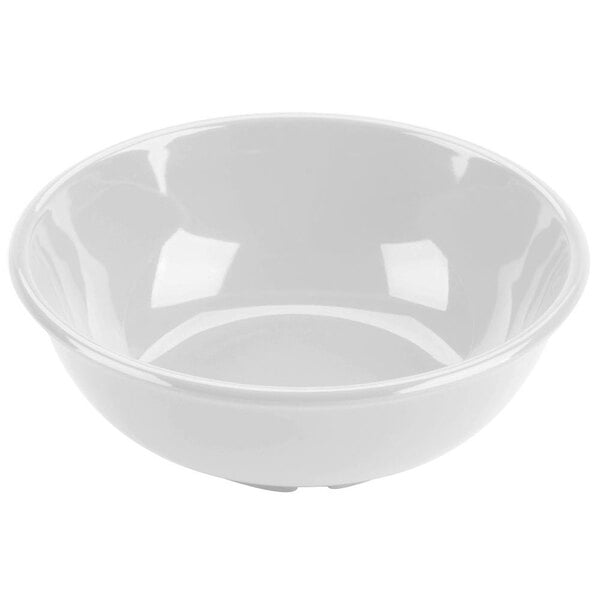 Thunder 32 Oz, 7-1/2" Diameter X 2-5/8" Height, Salad Bowl, White Color, Melamine, Dozen