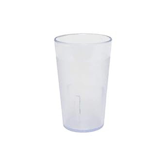 Thunder 5 Oz, 2-3/8" Diameter X 3-5/8" Height, Traditional Tumbler, Clear Color, Acrylonitrile Styrene, Dozen
