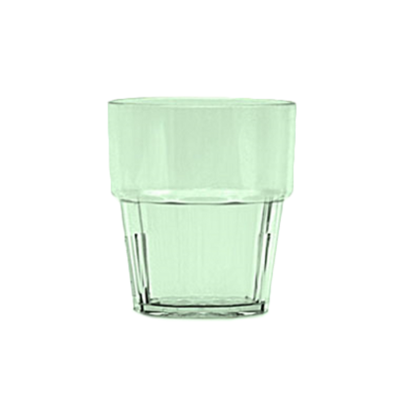 Thunder 8 Oz, 3-1/8" Diameter X 3-1/4" Height, Diamond Rock, Clear Color, Polycarbonate, Dozen