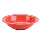 Thunder 18 Oz, 7-1/2" Diameter X 1-3/4" Height, Soup Bowl, Orange Color, Melamine, Dozen