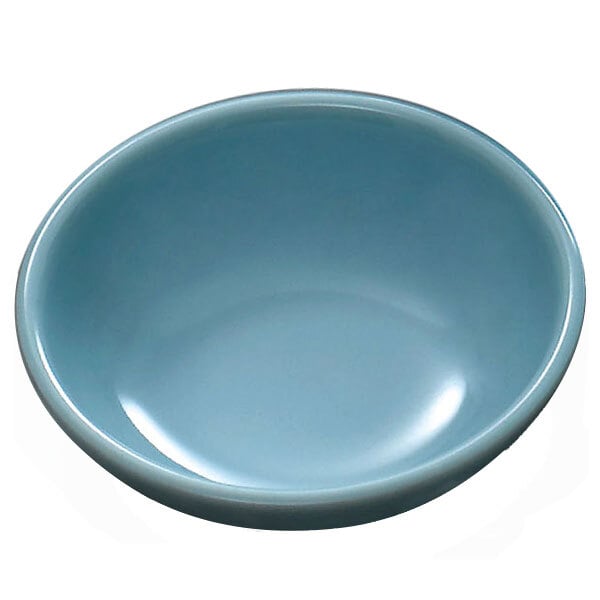 Thunder 12 Oz, 6" Diameter X 1-3/8" Height, Bowl, Blue Jade, Melamine, Dozen