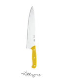 Thunder Chef's Knife, 10" Blade, Yellow Polypropylene Handles, German Steel, NSF, Each