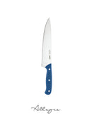 Thunder Chef's Knife, 8" Blade, Blue Polypropylene Handles, German Steel, NSF, Each