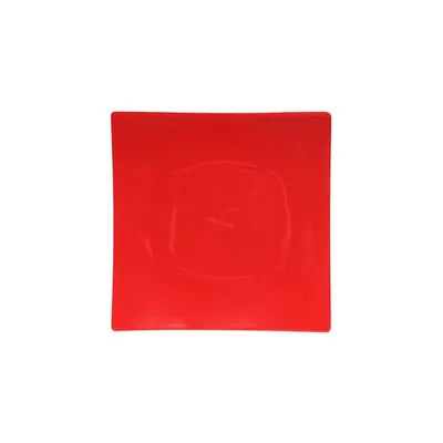 Thunder 10" X 10", 1-3/4" Deep, Flare Plate, Classic Pure Red, Melamine, Dozen