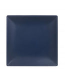 Thunder 4-1/2" X 4-1/2", 1/2" Deep, Square Plate, Classic Stone Blue, Melamine, Dozen