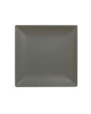 Thunder 4-1/2" X 4-1/2", 1/2" Deep, Square Plate, Classic Stone Grey, Melamine, Dozen