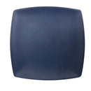 Thunder 10" X 10", 1" Deep, Square Plate, Classic Stone Blue, Melamine, Dozen
