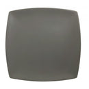 Thunder 10" X 10", 1" Deep, Square Plate, Classic Stone Grey, Melamine, Dozen