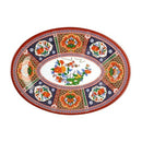 Thunder 9" X 6-5/8" X 3/4", Platter, Peacock, Melamine, Dozen