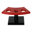 Thunder 7" x 4" x 3-1/4" Hand Roll Sushi Rack - 3 Cavities, ABS, Each