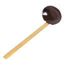 Thunder 3-3/8" Diameter, Soup Spoon with 8-5/8" Bamboo Handle, Each