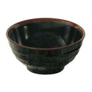 Thunder 32 Oz, 6-3/4" Diameter X 2-5/8" Height, Soup Bowl, Tenmoku, Melamine, Dozen