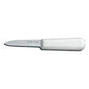 Thunder Paring Kinfe, 3-1/4" Blade, White Polypropylene Handles, German Steel, NSF, Pack of 2