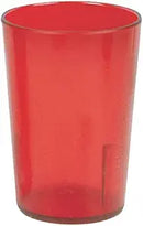 Thunder 5 Oz, 2-3/8" Diameter X 3-5/8" Height, Traditional Tumbler, Red Color, Acrylonitrile Styrene, Dozen