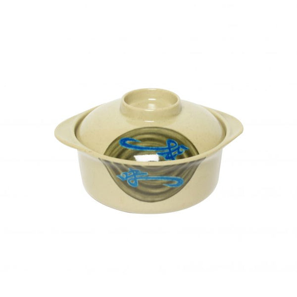 Thunder 12 Oz, 4-7/8" Diameter X 2-1/8" Height, Miso Bowl With Lid, Wei, Melamine, Dozen