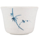 Thunder 5 Oz, 3-1/8" Diameter X 2-1/8" Height, Tea Cup, Blue Bamboo, Melamine, Dozen