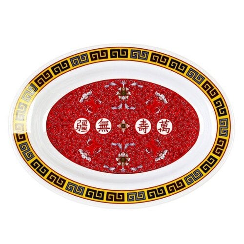 Thunder 16 Oz, 12" X 9" X 1-5/8", Deep Platter, Longevity, Melamine, Dozen
