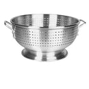 Thunder 12 Qt, Colander With Handles And Base, Aluminum, Each